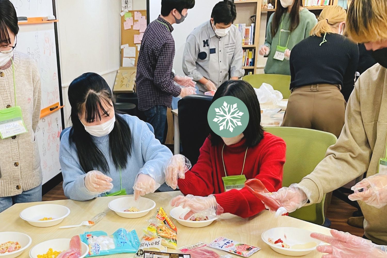 学習支援塾ビーンズ　ビーンズフリースペース　クリスマスパーティー