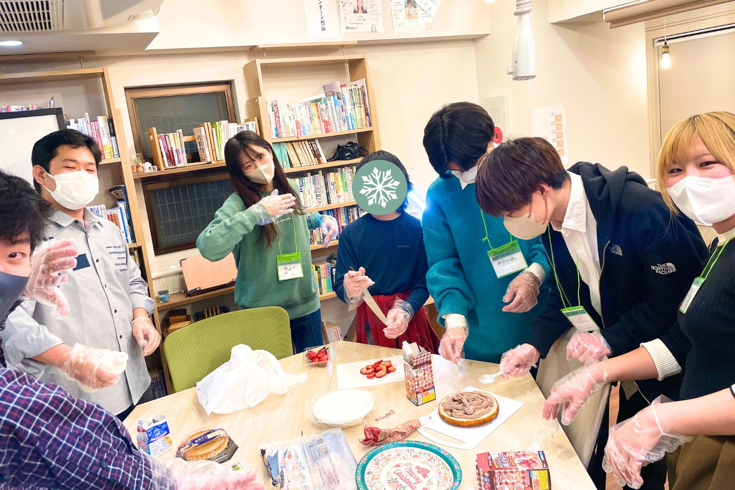 学習支援塾ビーンズ　ビーンズフリースペース　クリスマスパーティー