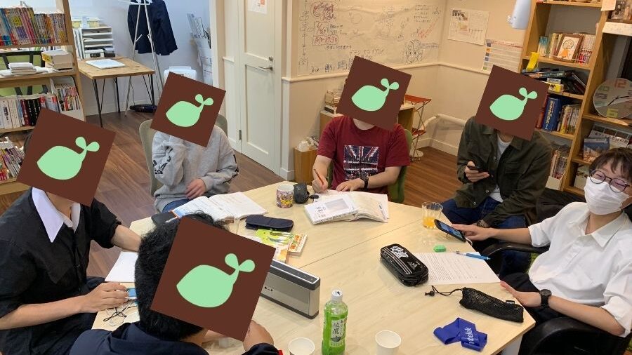 学習支援塾ビーンズ　グループ授業の様子